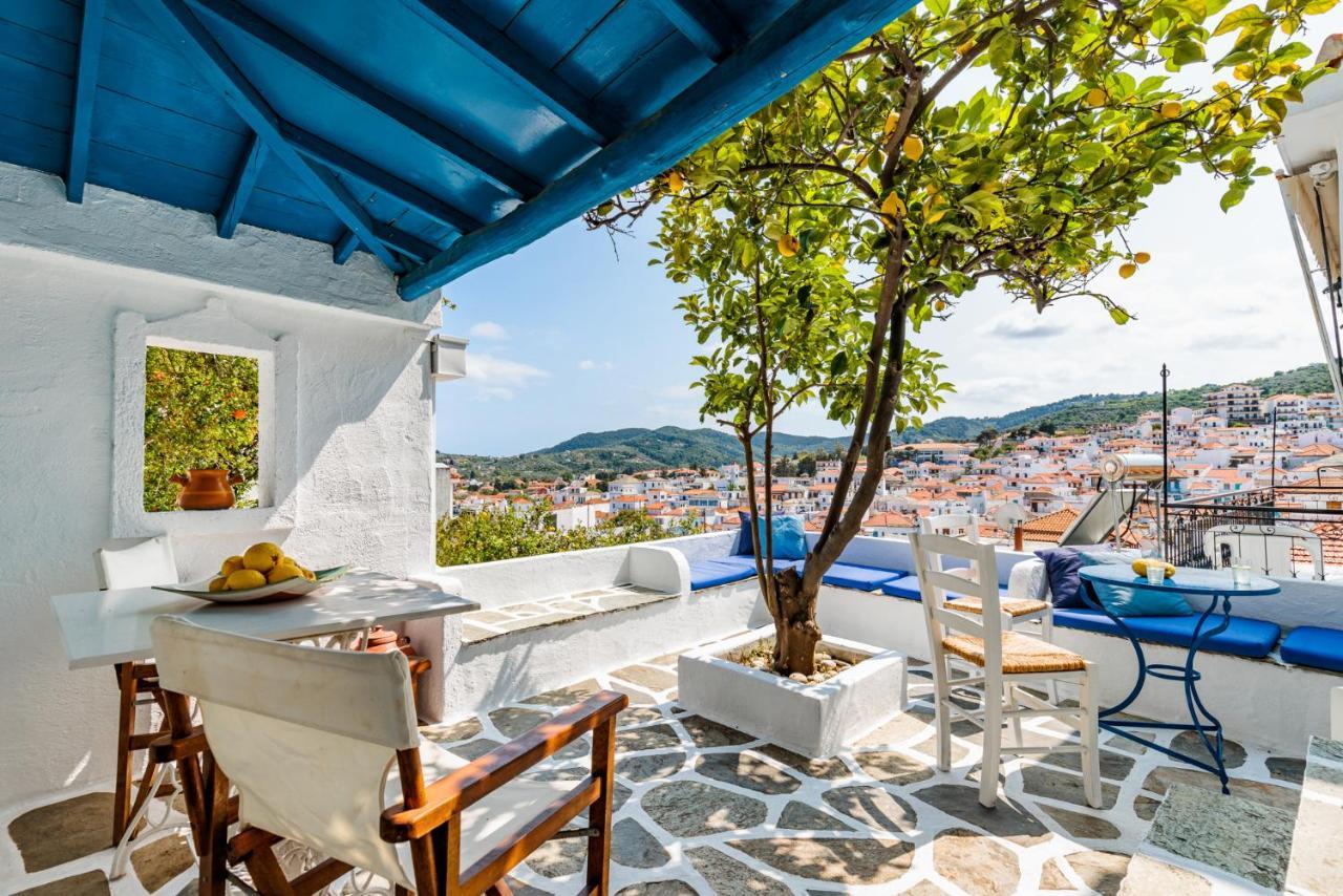 The Lemon Tree House Villa Bandar Skopelos Luaran gambar