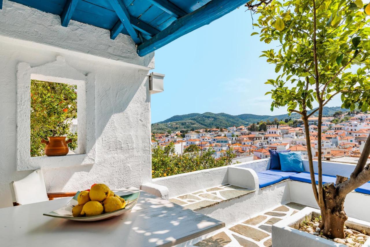 The Lemon Tree House Villa Bandar Skopelos Luaran gambar