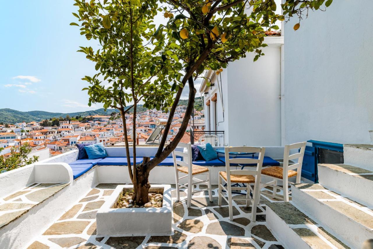 The Lemon Tree House Villa Bandar Skopelos Luaran gambar